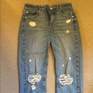 Garage Denim high rise mom jeans size 01